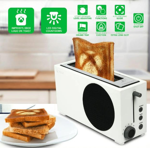 Ukonic Xbox Series S Toaster self-centering guide for even toasting