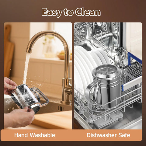 Ullnosoo stainless steel sifter highlighting durable, rust-resistant build.