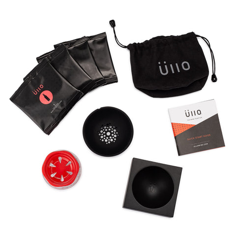 Ullo selective sulfite filter highlighting flavor-preserving filtration.