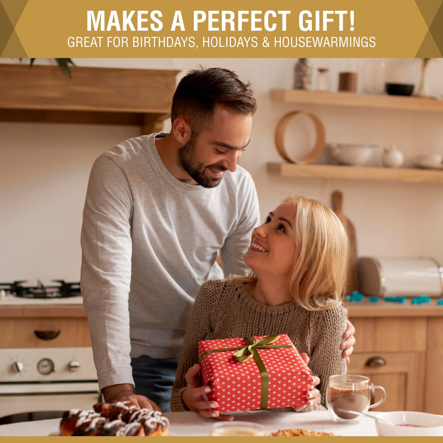 ULTICOR gift-ready mini pancake maker ideal for food lovers and home bakers.