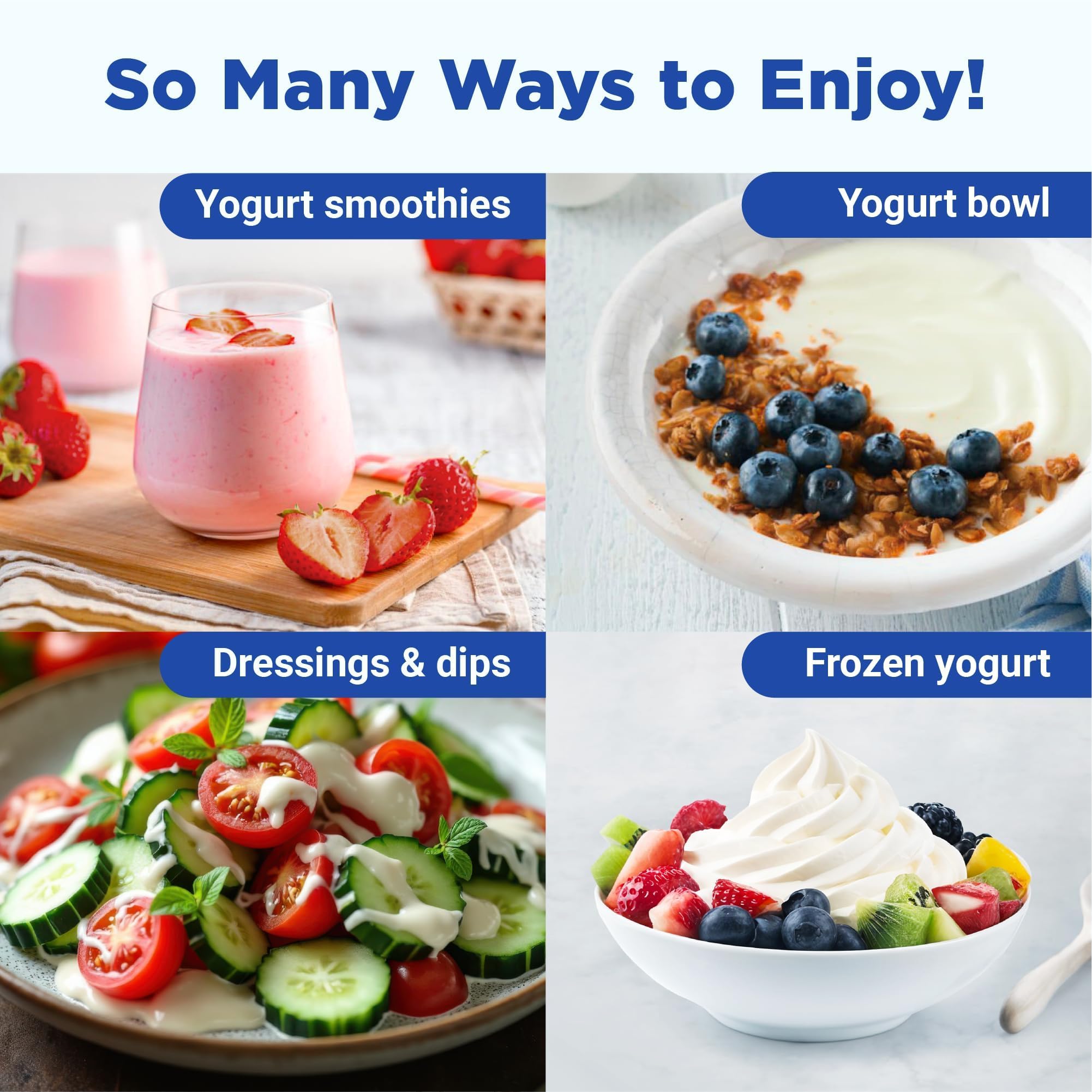 Ultimate Probiotic Yogurt Maker fits neatly in a home kitchen for daily use.
