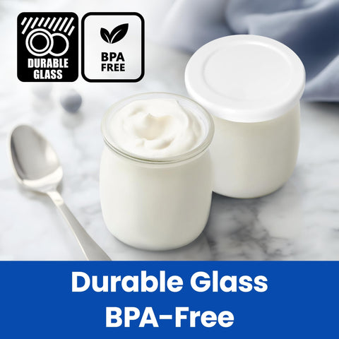 Ultimate Yogurt Jars snack-size set ideal for home or travel.
