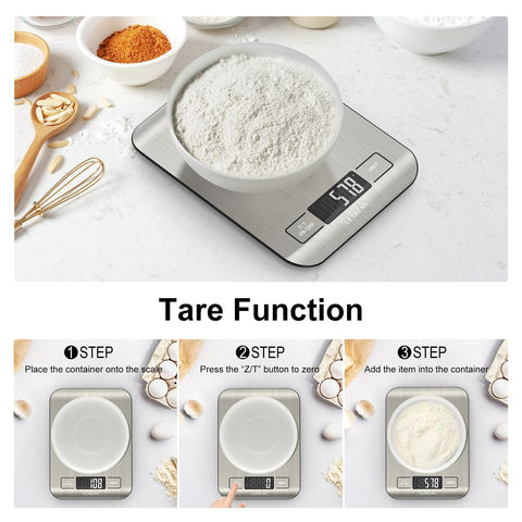 Ultrean food scale ideal for meal prep and baking setup