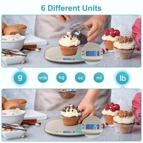 Ultrean rechargeable USB power enables cordless use during meal prep.