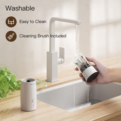 Ultrean washable container prevents cross-flavor mixing