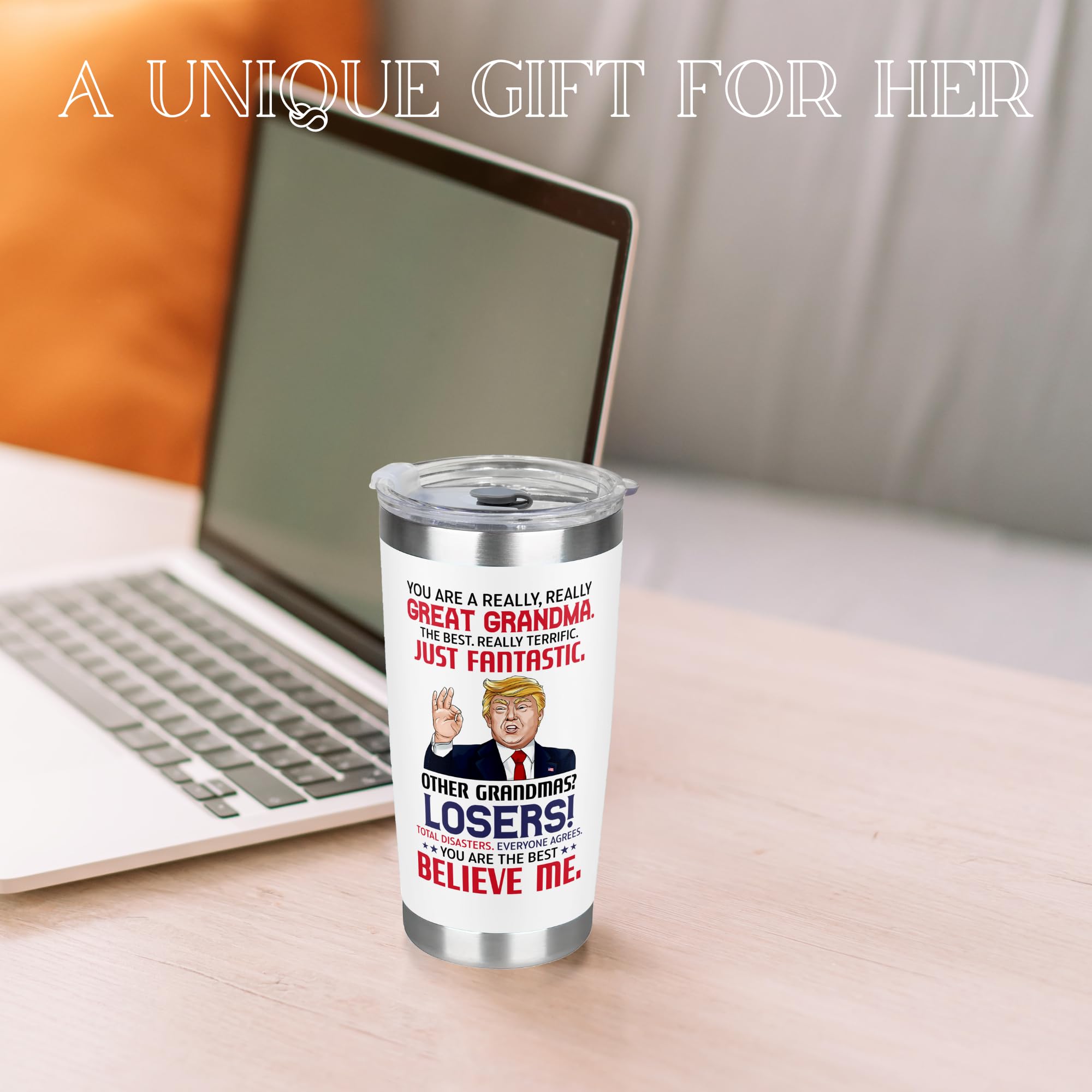UMACVN travel-friendly tumbler fits most cup holders