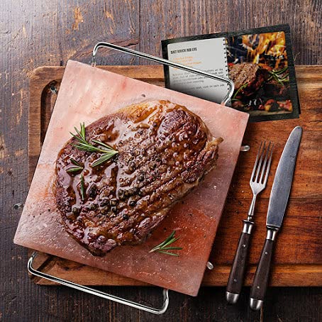 UMAID Himalayan salt block elevates presentation for family meals