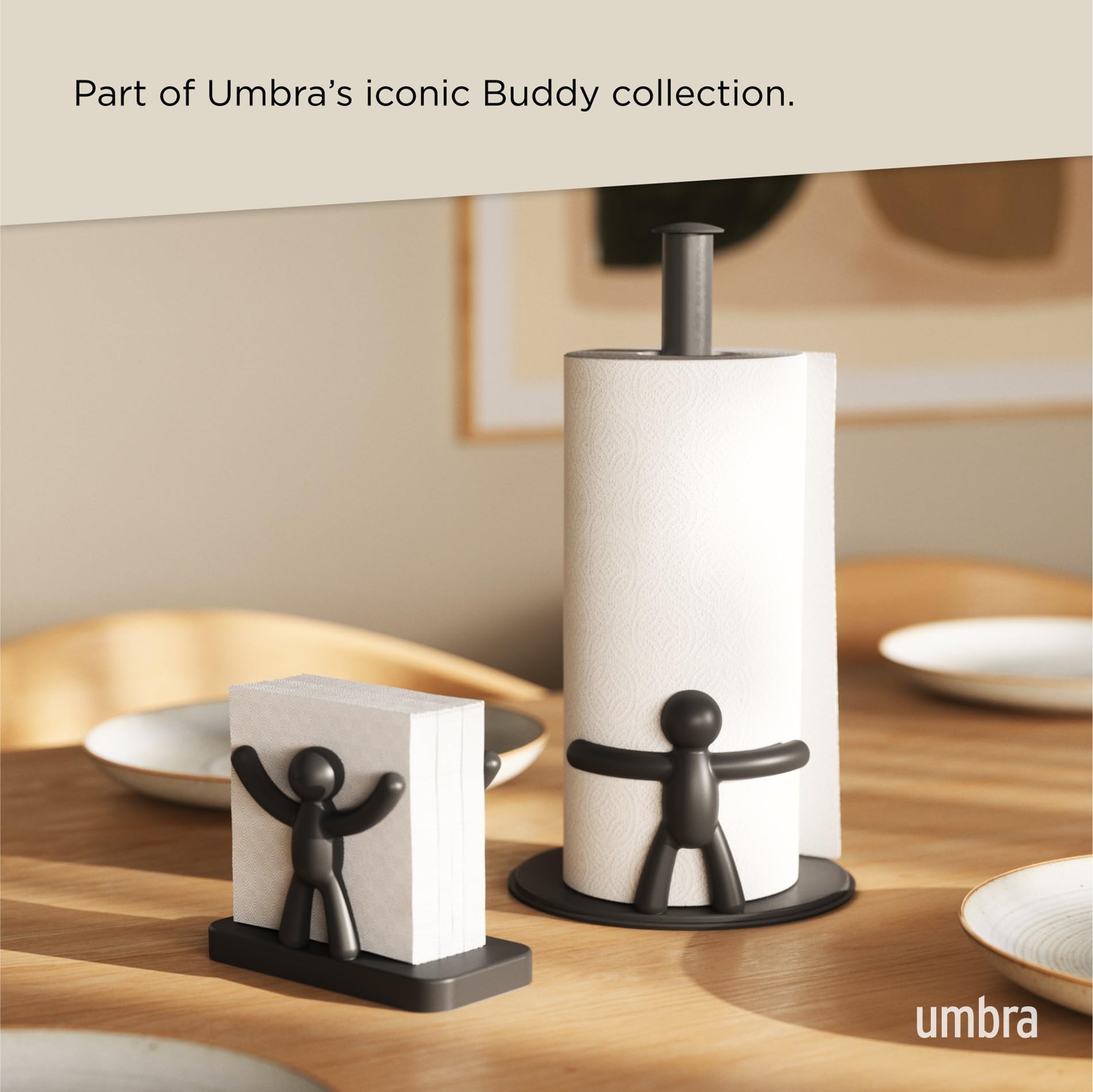 Umbra Buddy easy-to-clean surface suitable for busy kitchens