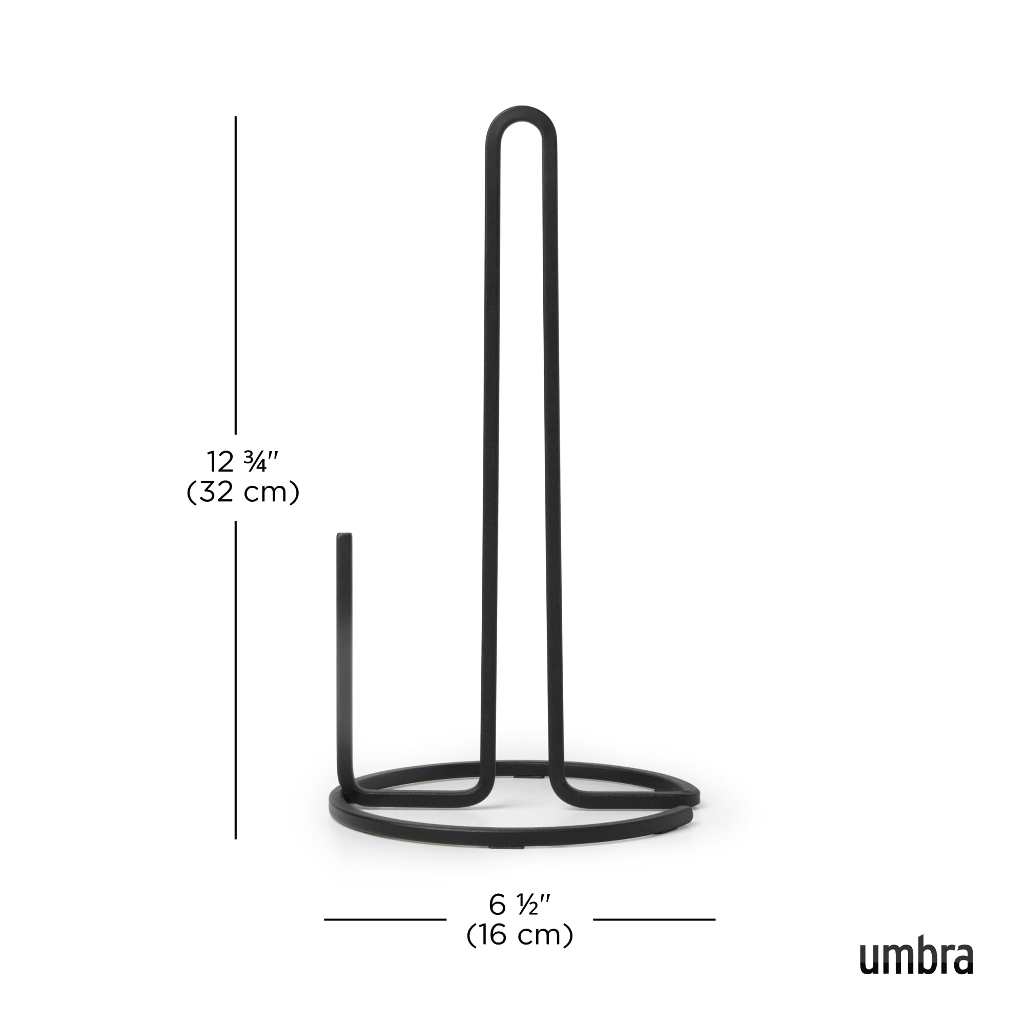 Umbra Squire built-in handle for effortless transport around home.
