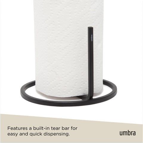 Umbra Squire compact dimensions fit tight countertops.