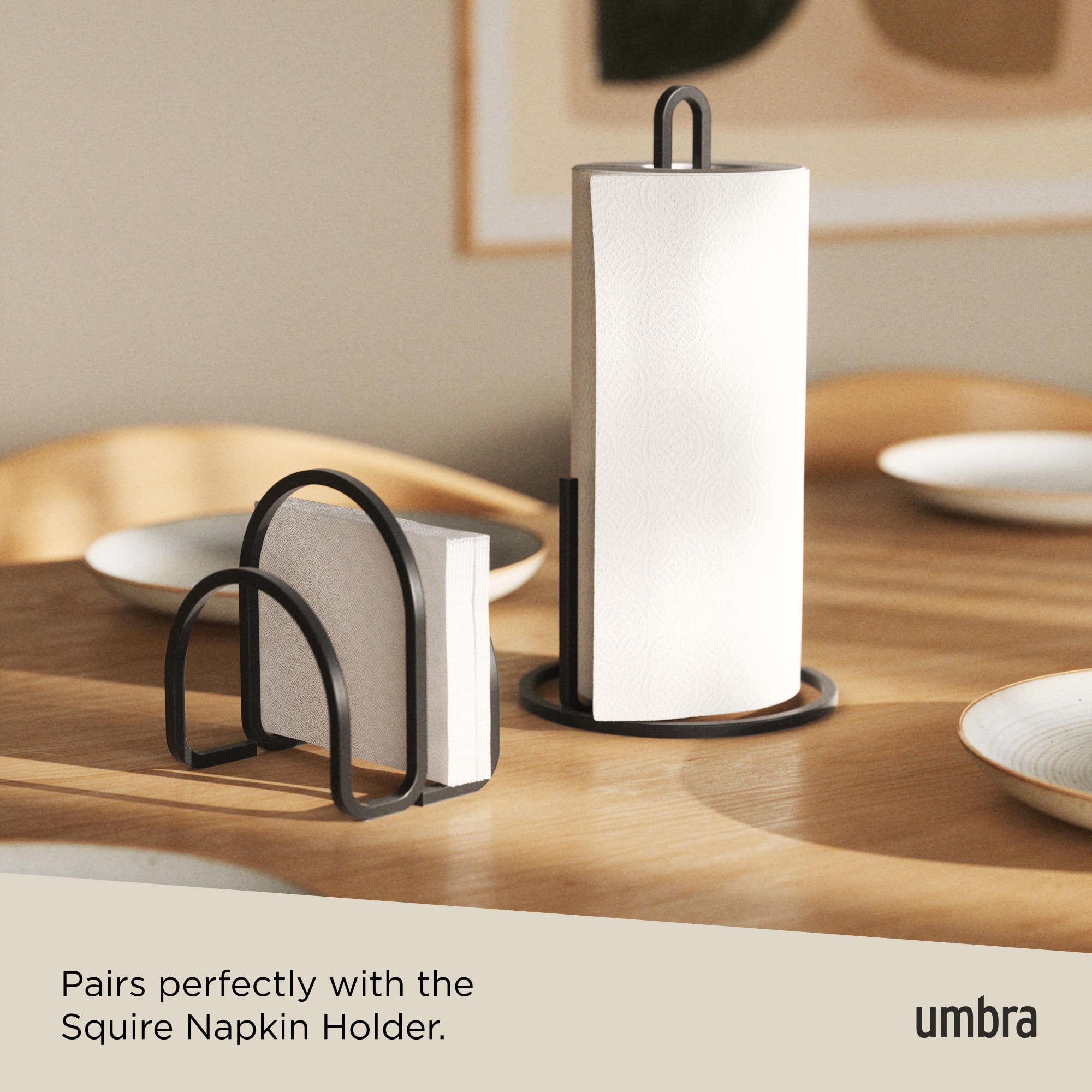 Umbra Squire eco-friendly finish reduces water and waste.