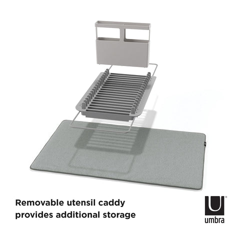 Umbra UDry holds 16 plates with a space for utensils.