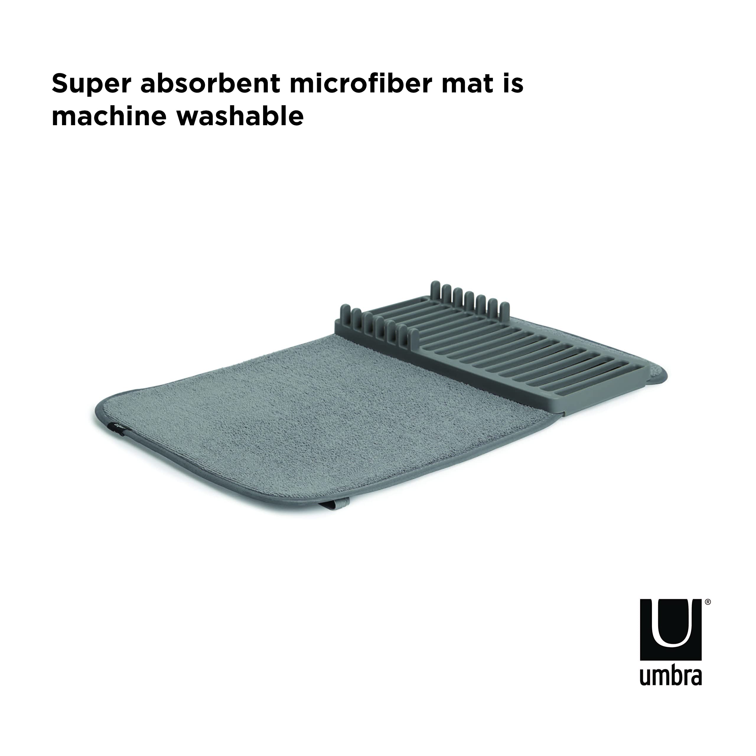 Organization in action with Umbra UDRY Mini for dishes.