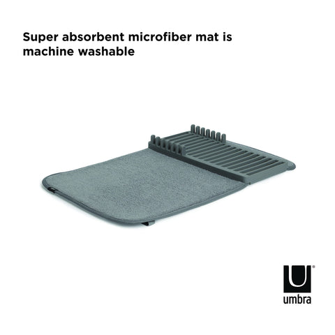 Organization in action with Umbra UDRY Mini for dishes.
