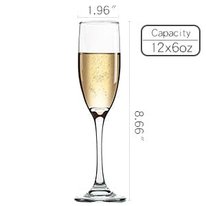 UMEIED reinforced-rim flute emphasizes durability for daily use and festive toasts.