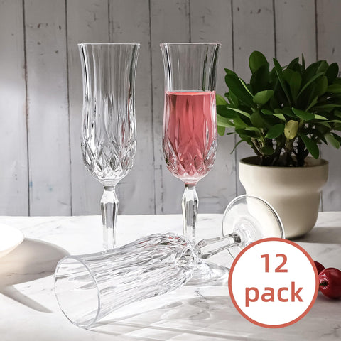 UMEIED dishwasher-safe flutes with easy cleanup