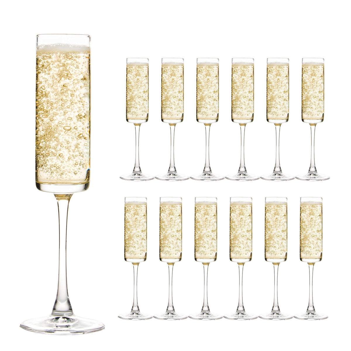 UMEIED Edge long-stem champagne flute for elegant celebrations