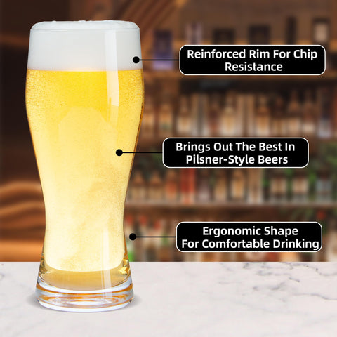 UMEIED 20oz glass color and clarity highlight brew characteristics