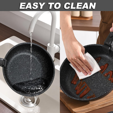 UMETRE removable handle design converts pans into bakeware