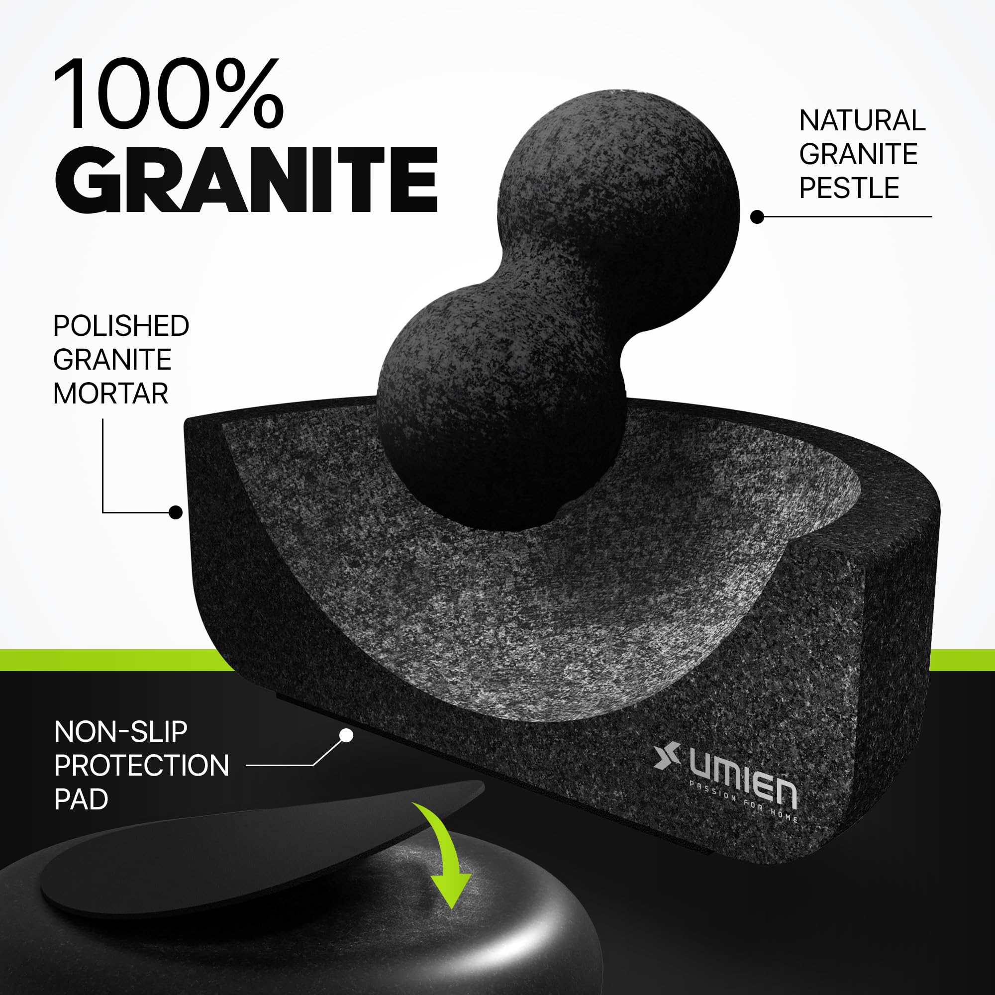 UMIEN avocado tool included for easy avocado prep and guacamole.