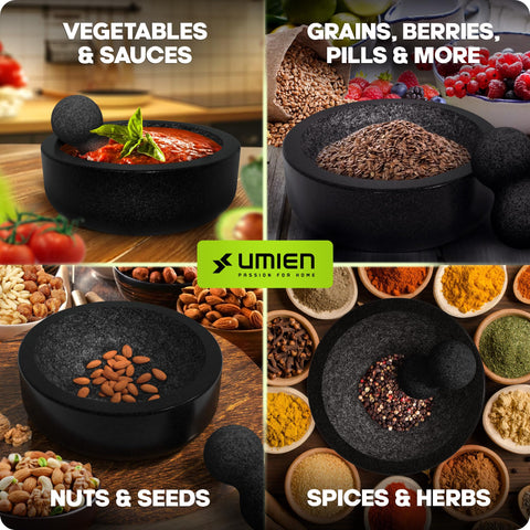 UMIEN guacamole and salsa prep for fresh flavors and texture.