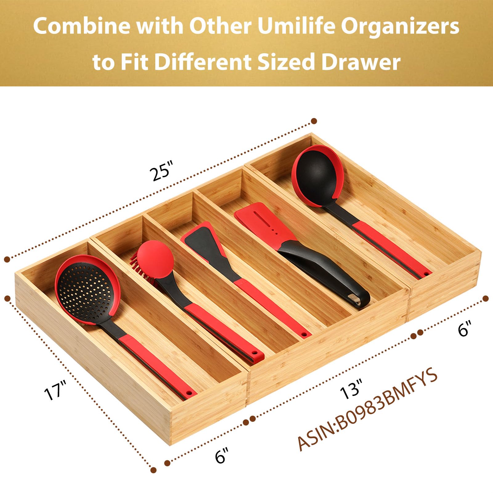 Umilife organizer with reinforced corners and solid frame for sturdy storage.