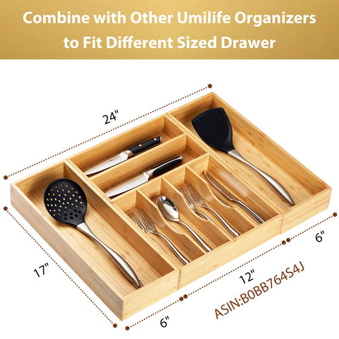 Umilife versatile storage for kitchen, pantry, bathroom, and office.