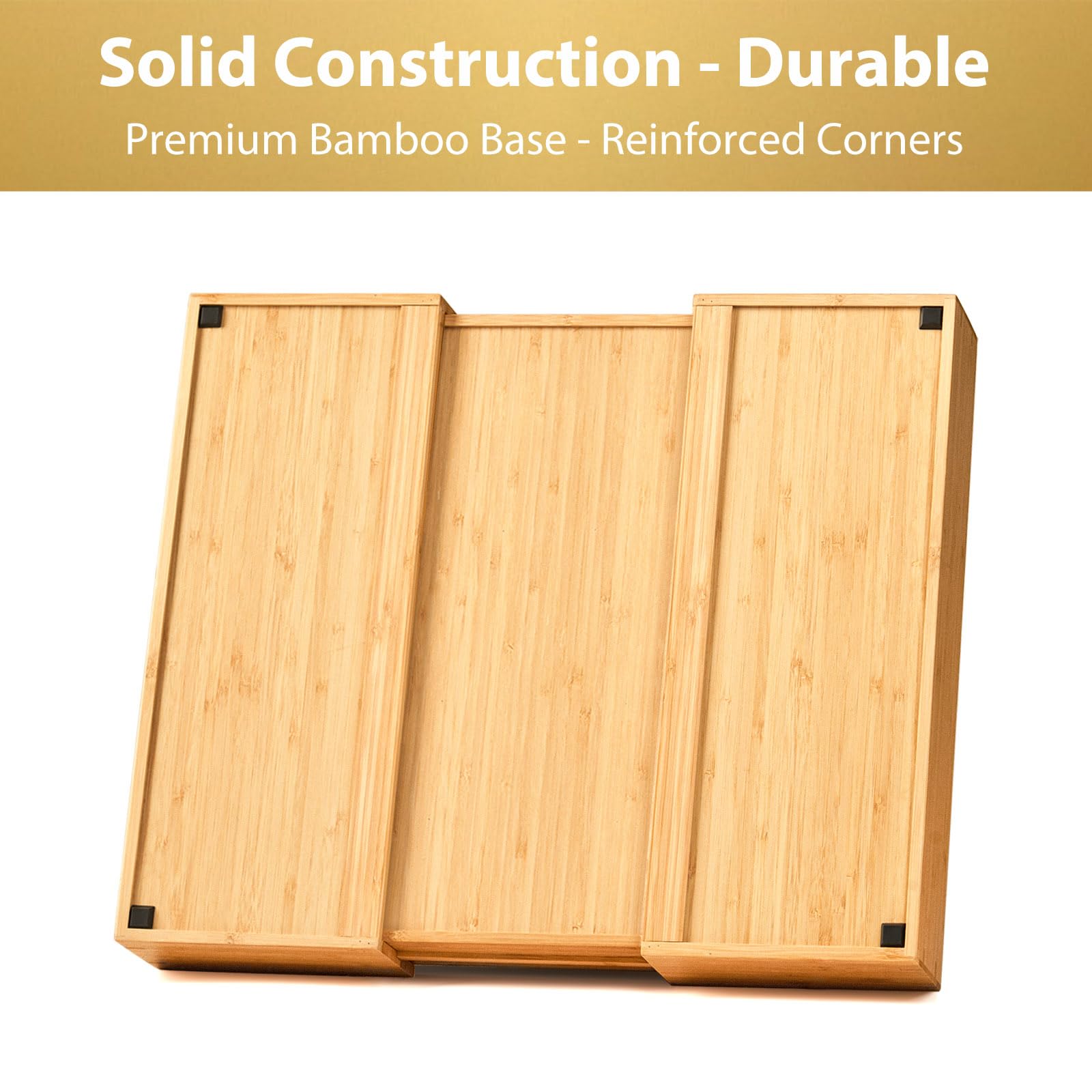 Umilife adjustable width from 13.3 to 20.2 inches fits many drawers