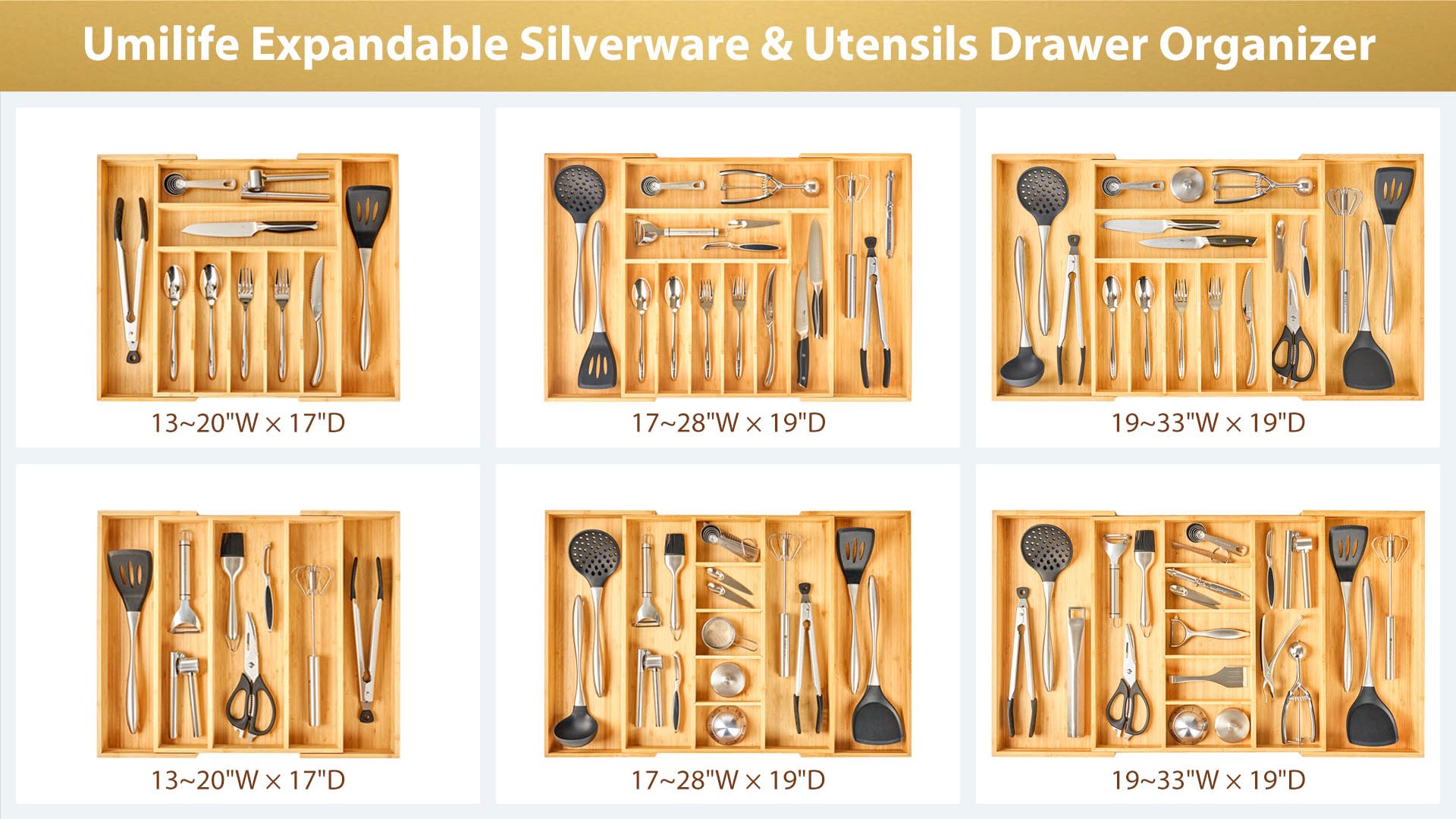 Umilife premium bamboo construction adds eco-friendly durability