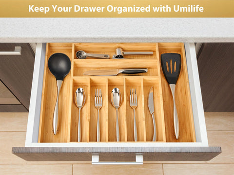 Umilife versatile tray for kitchen, bathroom, or desk storage
