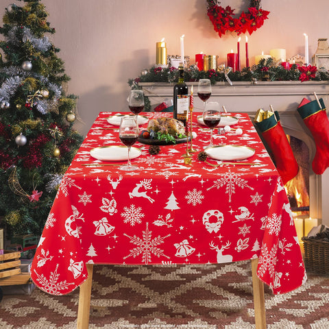UMINEUX waterproof wipeable surface protects table from spills