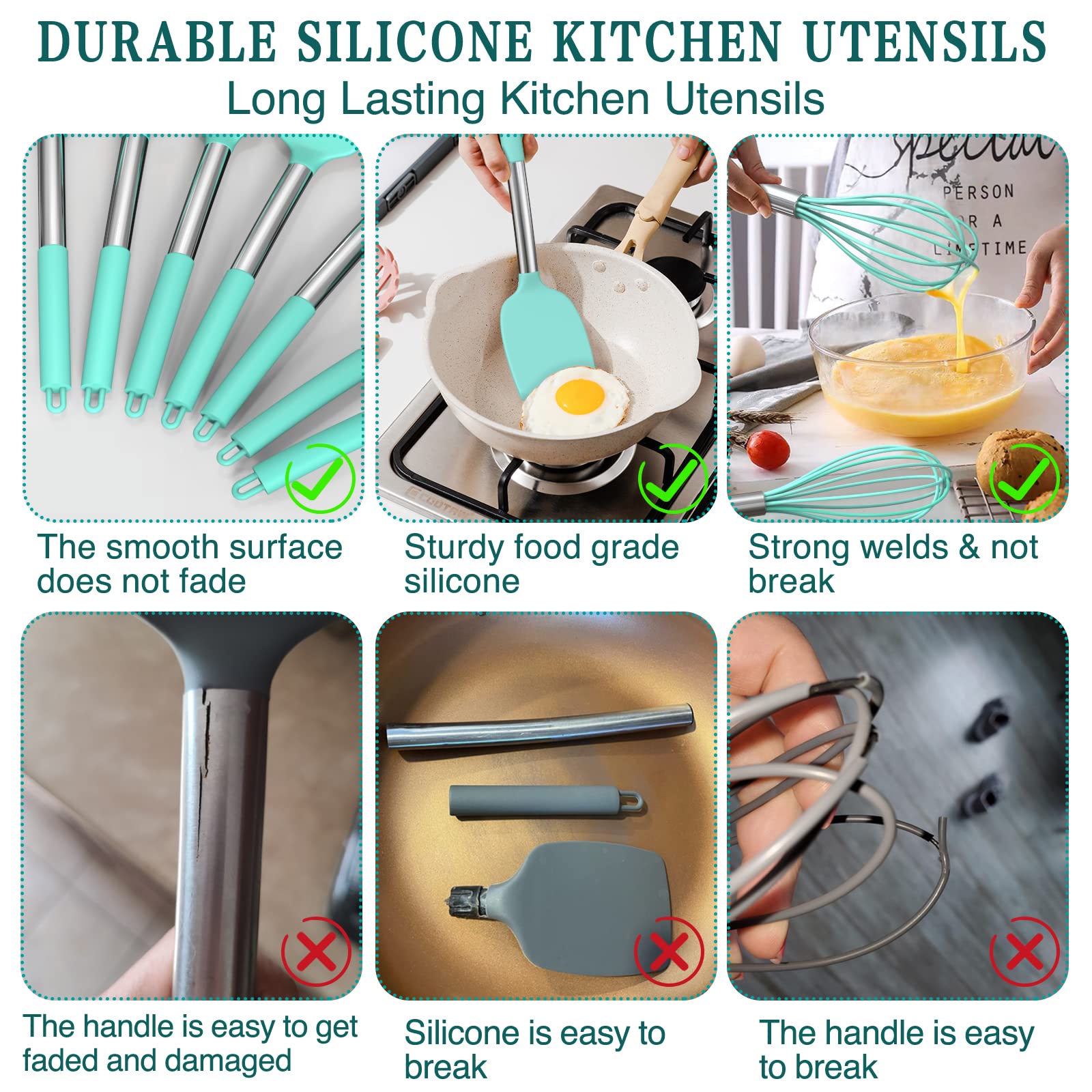 Umite Chef deep soup ladle for rich broths and easy portioning