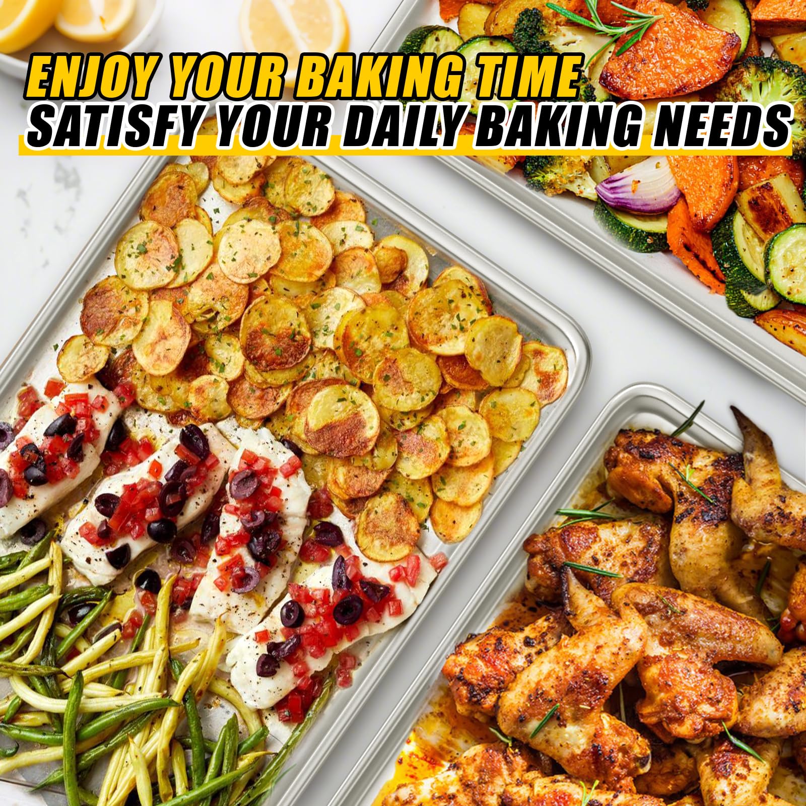 Umite Chef aluminum baking set highlights commercial-grade durability