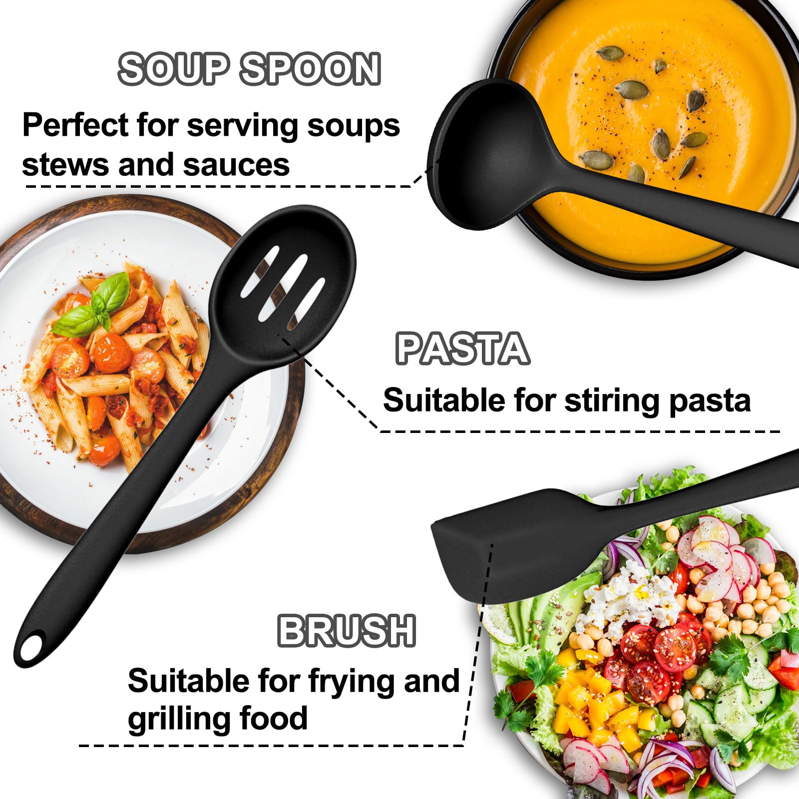 Umite Chef heat resistance up to 446°F (230°C) demonstrated.