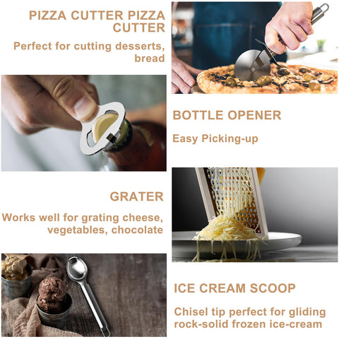 Umite Chef heat-resistant utensils ready for high-temperature cooking