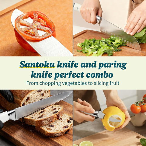 Umite Chef 3-inch paring knife for precise peeling