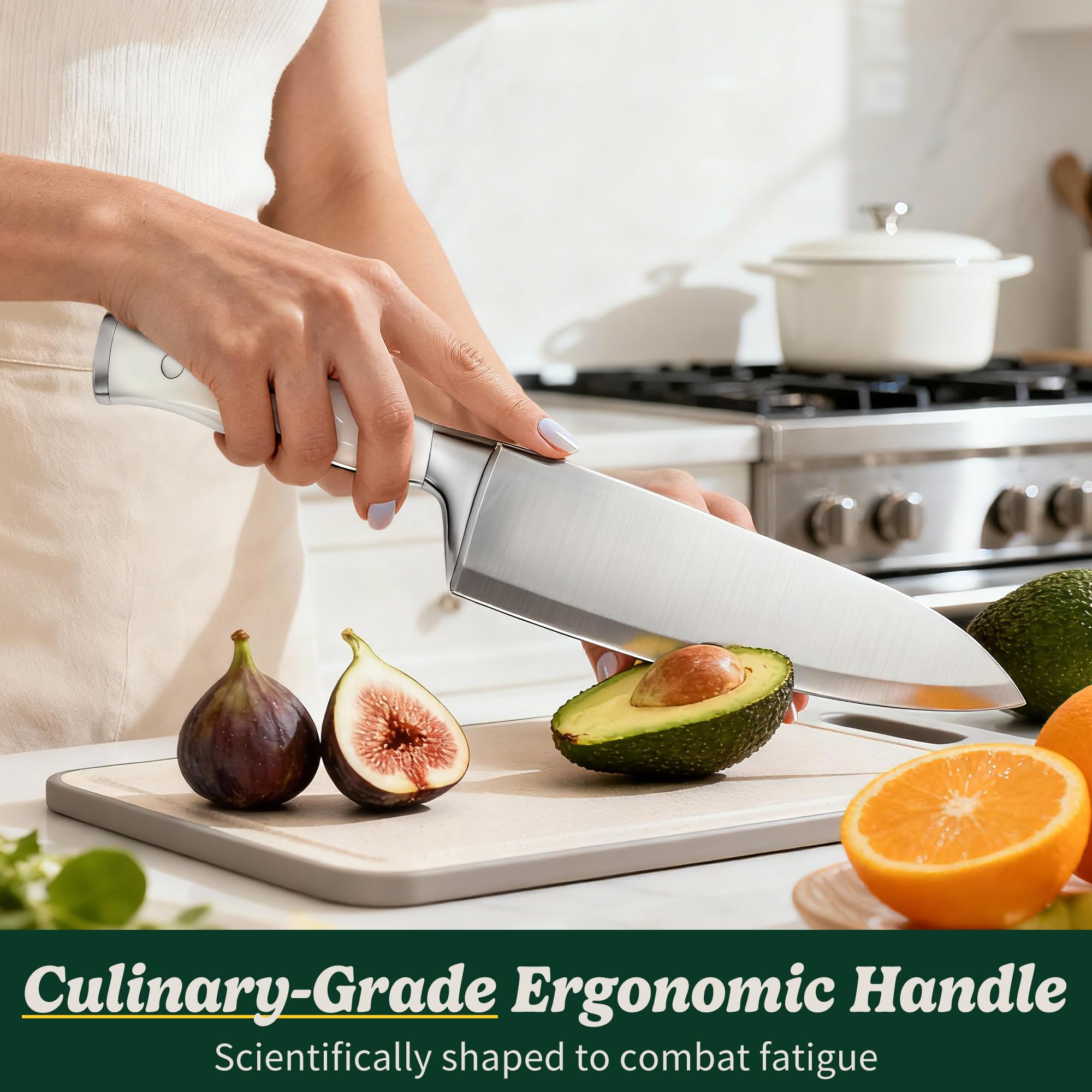Umite Chef 4.5-inch steak knives, six-pack, for confident table carving