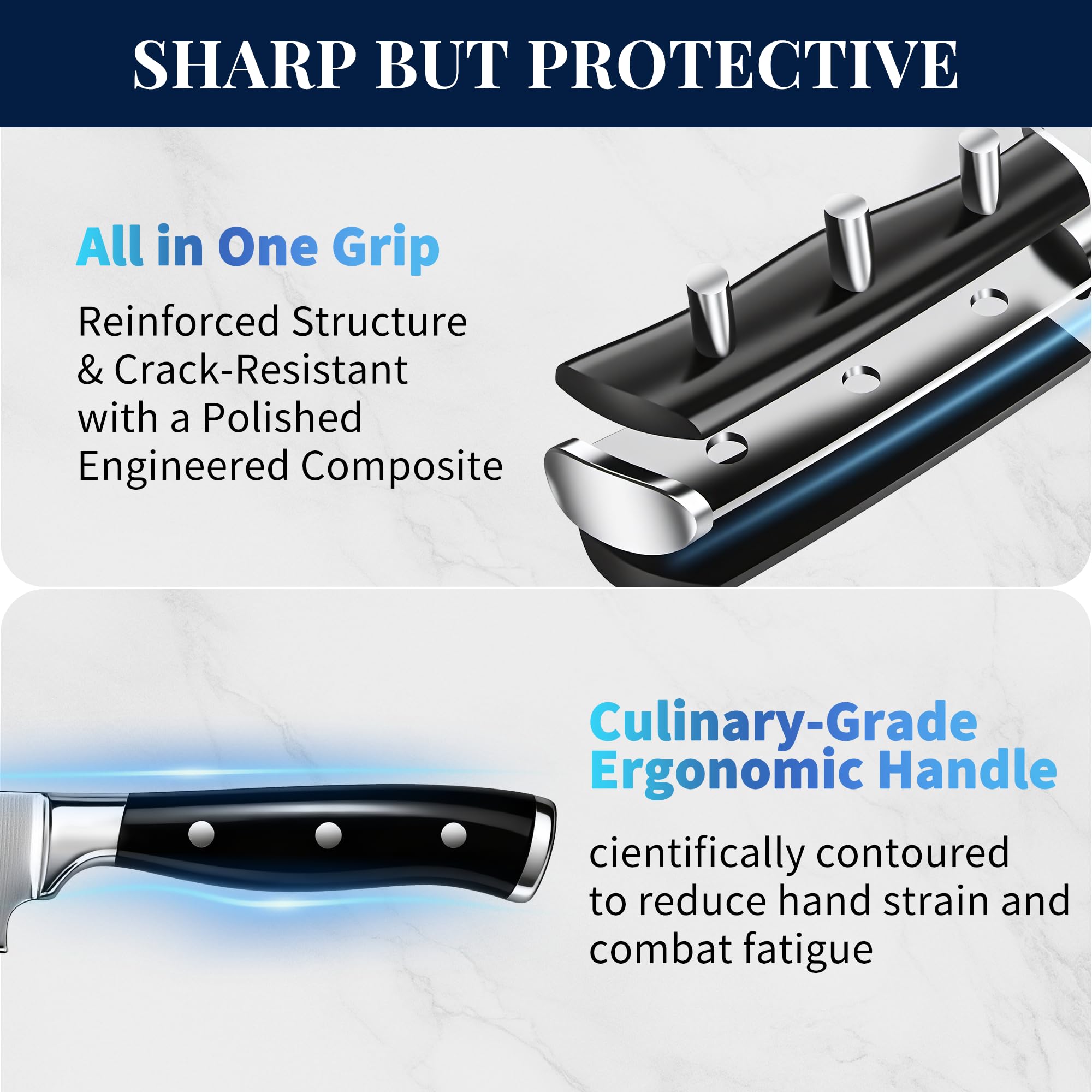 Umite Chef bread knife for clean, even slices