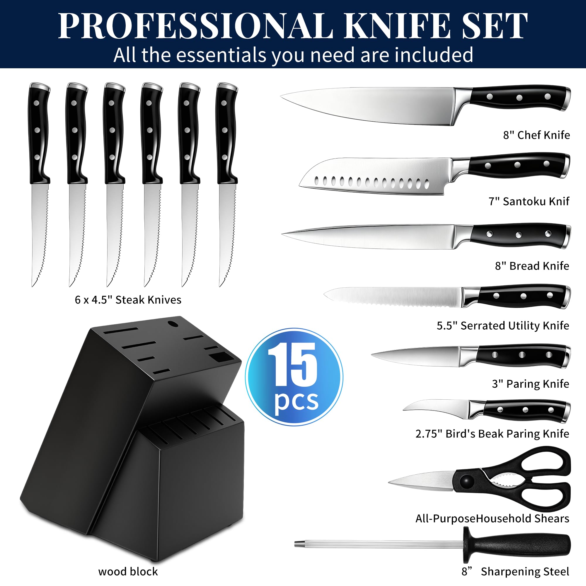 Umite Chef ergonomic handle for comfortable grip and control