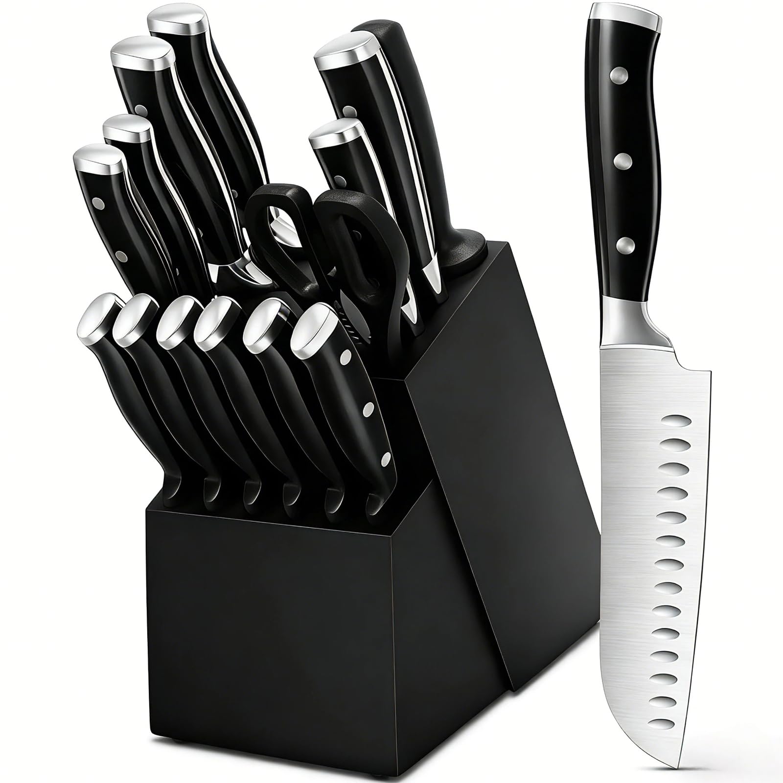 Umite Chef knife set razor-sharp blades for precise slicing