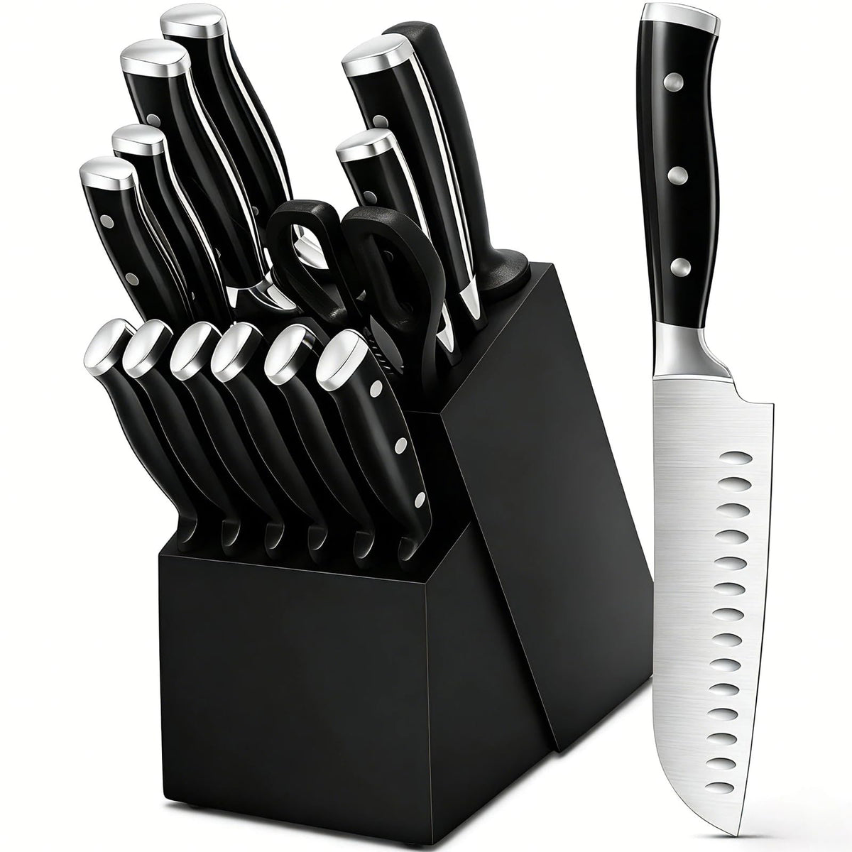 Umite Chef knife set razor-sharp blades for precise slicing