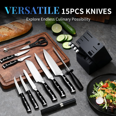 Umite Chef three rivets balance blade and handle for durability