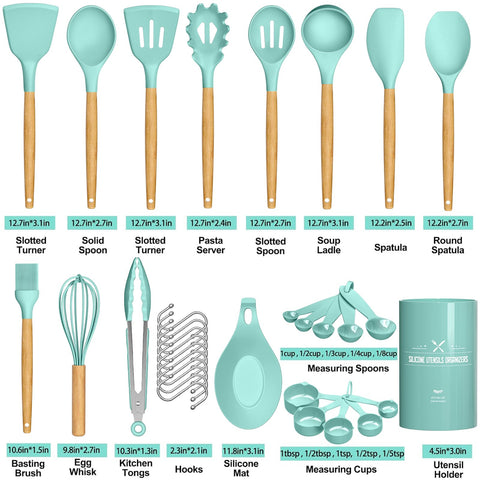 Umite Chef measuring spoons set for accurate seasoning.