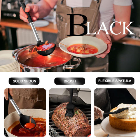 Umite Chef silicone tools BPA-free and odorless for clean flavors