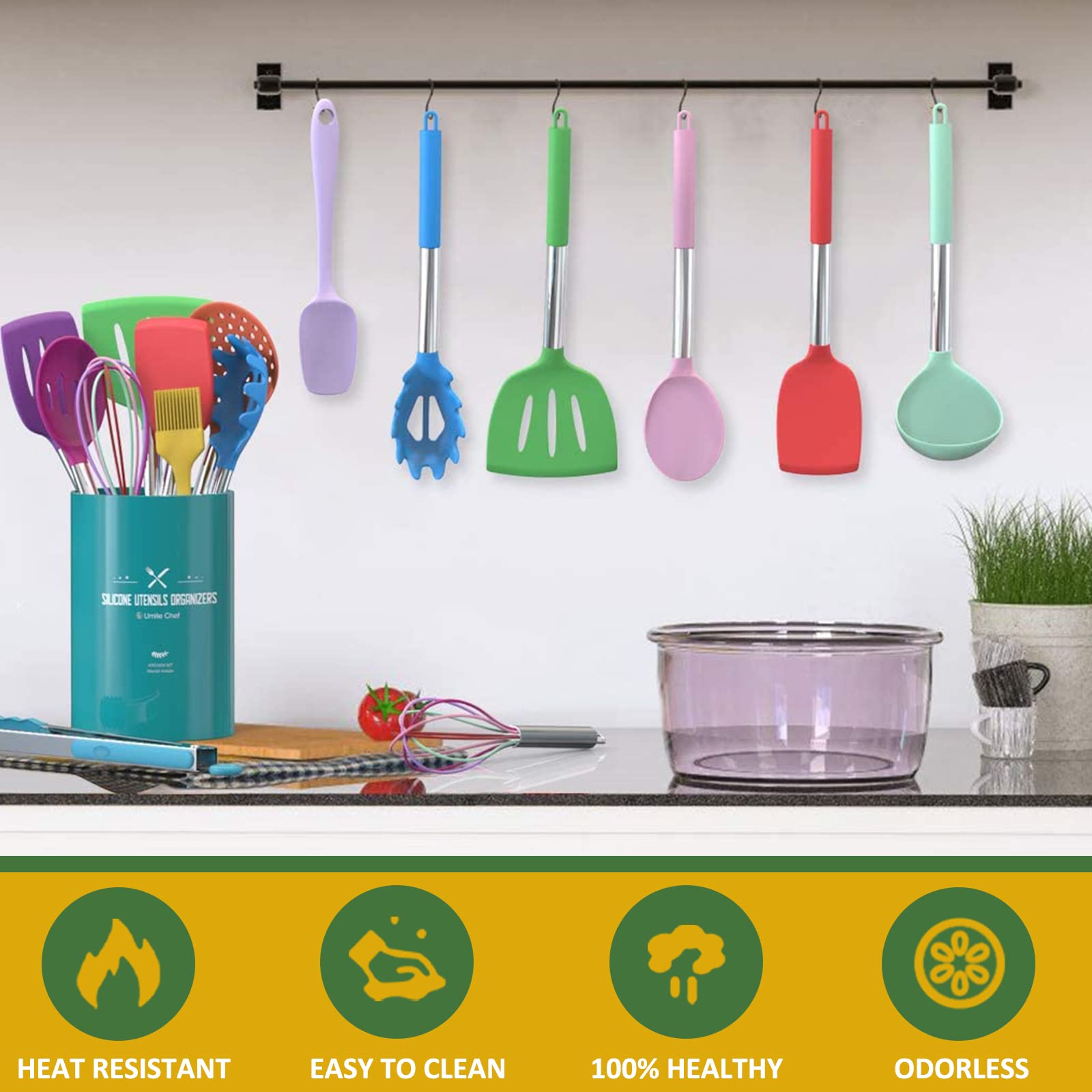 Umite Chef pasta server in action for easy serving