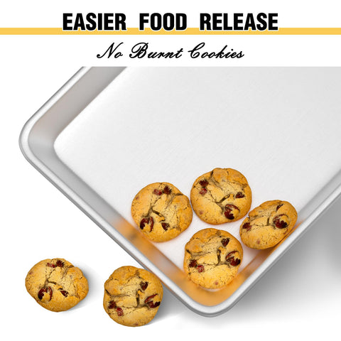 Umite Chef pure aluminum cookie sheet delivers fast heat and crispy results.