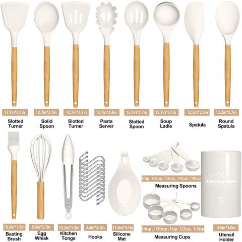 Umite Chef silicone spatula withstands high heat for safe stirring