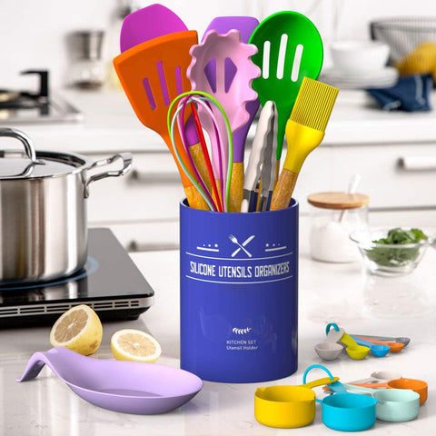 Umite Chef spatula turner with silicone head for pan safety