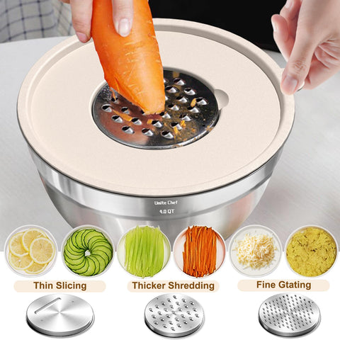 Premium stainless steel with durable finish for long-lasting Umite Chef use.