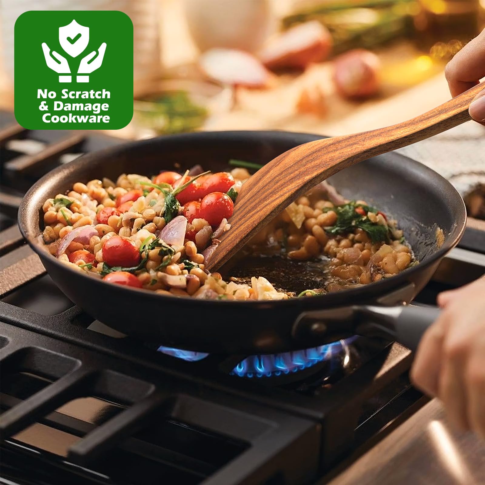 Umite Chef spoon rest keeps counters clean during cooking